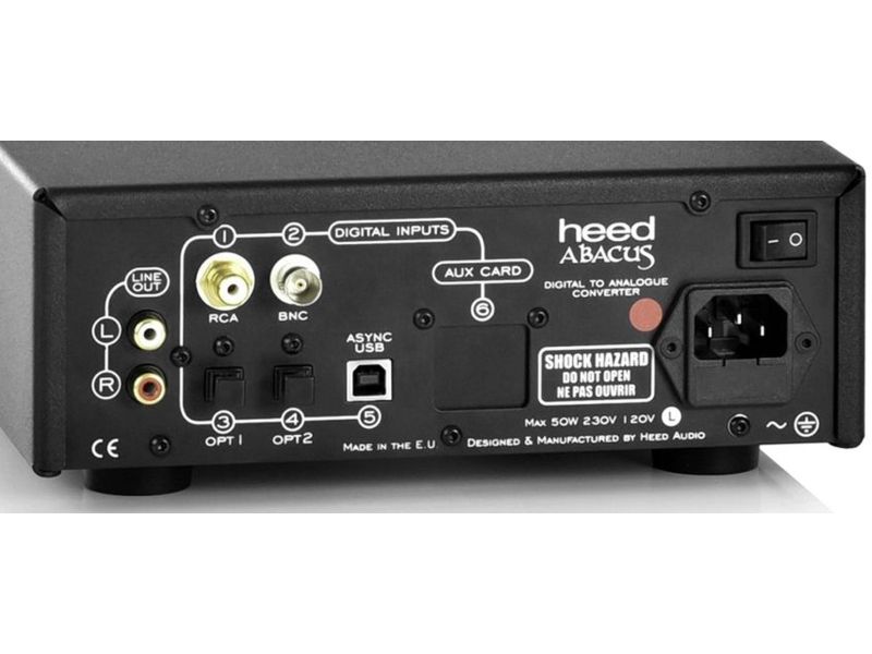 Heed Streaming Abacus S dsd usb dac streamer - silver