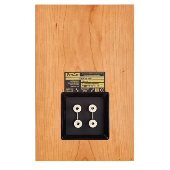 ProAc Tablette-10 cherry rear, connections