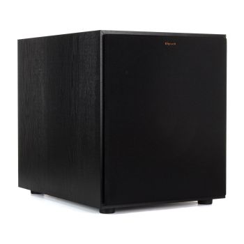 Klipsch R-120SW εμπρος με γριλια