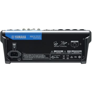 Yamaha MG-12XU USB πισω μερος, USB θυρα