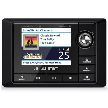 JL Audio MediaMaster MM105 radio usb aptX-bluetooth multizone media player