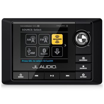 JL Audio MediaMaster MM105 radio usb aptX-bluetooth multizone media player