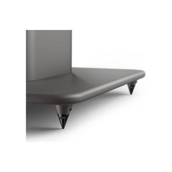 KEF S2 Floor Stands titanium grey spikes