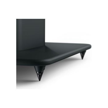 KEF S2 Floor Stands carbon black spikes