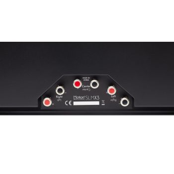 Martin Logan Slim Motion SLM X3 συνδεσεις, πισω μερος
