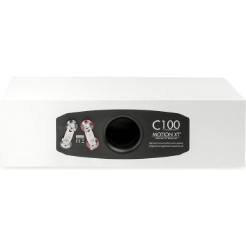 Martin Logan Motion XT C100 white rear, connections