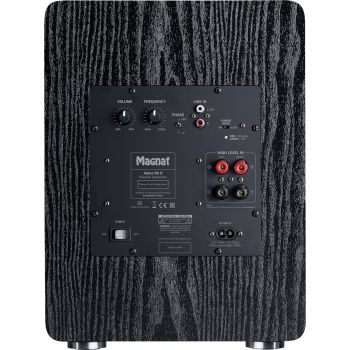 Magnat Alpha RS-8 black, rear, connections