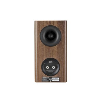 Polk Audio R100 walnut rear, connections