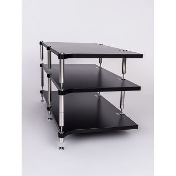 NEO Light Double Tripod black 2 shelfs detail