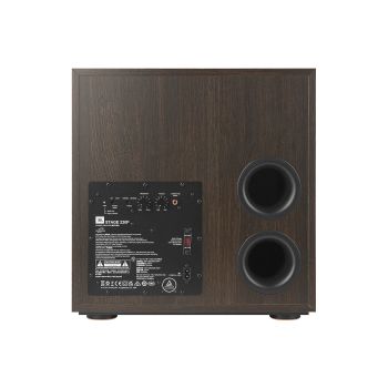 JBL Stage2 220P espresso black, rear, connections