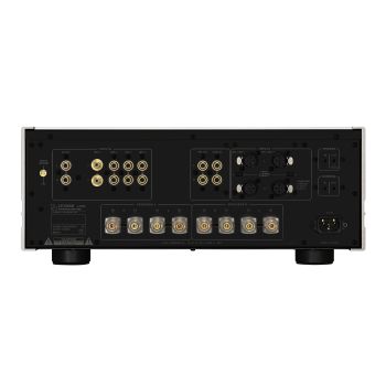 Luxman L-505Z rear, connections