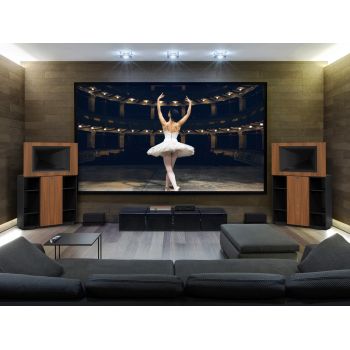 Klipsch Jubilee 75th Anniversary Edition walnut in room
