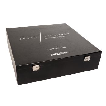 Supra Sword Excalibur Rhodium Edition box