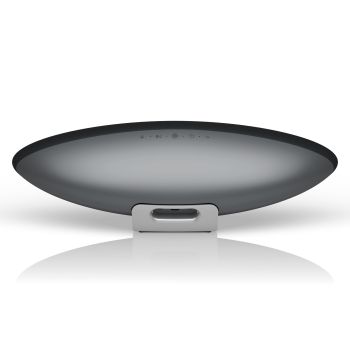 Bowers & Wilkins Zeppelin Pro Edition space grey rear, controls
