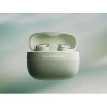 Bowers & Wilkins Pi8 Jade Green charging case