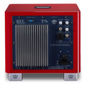 REL T9/x SE Red rear, control panel