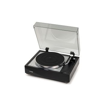 Thorens TD-1601 with tonearm TP-160 black high gloss, with cover