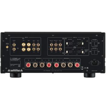 Luxman L-509Z Black Edition Centennial rear-connections