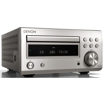 Micro HiFi Denon RCD-M41, silver color