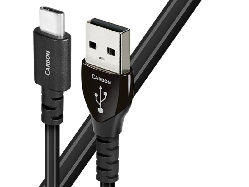 AudioQuest Carbon USB-C>A - USB 2.0 C male to A male