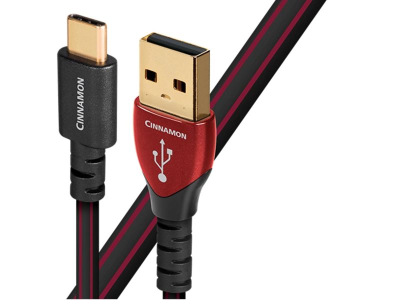 AudioQuest Cinnamon USB-C>A - USB 2.0 C male to A male