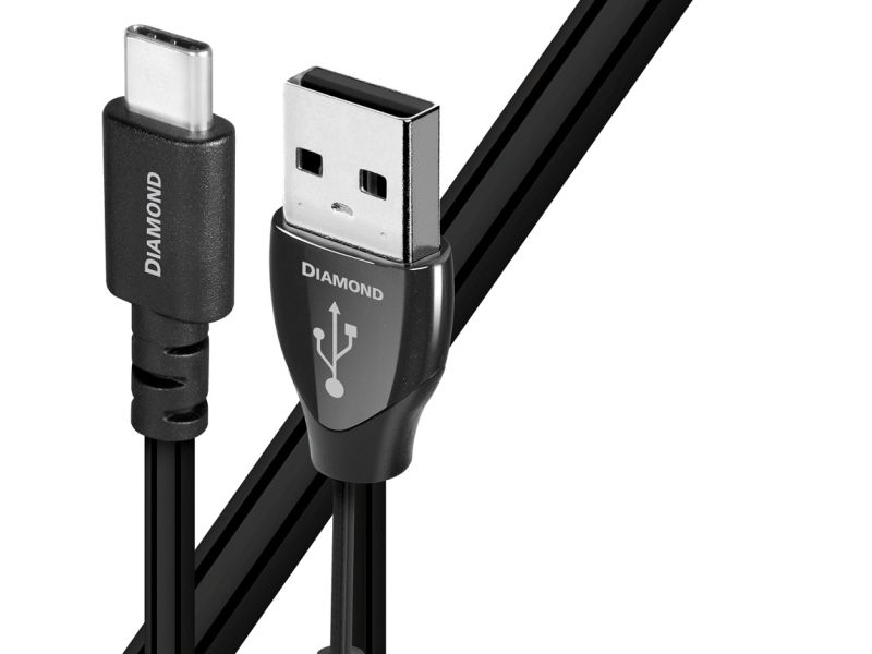 AudioQuest Diamond USB-C>A - USB 2.0 C male to A male