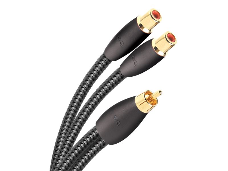 AudioQuest FLX-X RCA Splitters (Male to 2 Female) - 1xRCA male to 2xRCA female