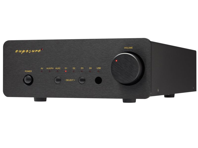 Exposure XM-7 preamplifier / headphones amplifier - black