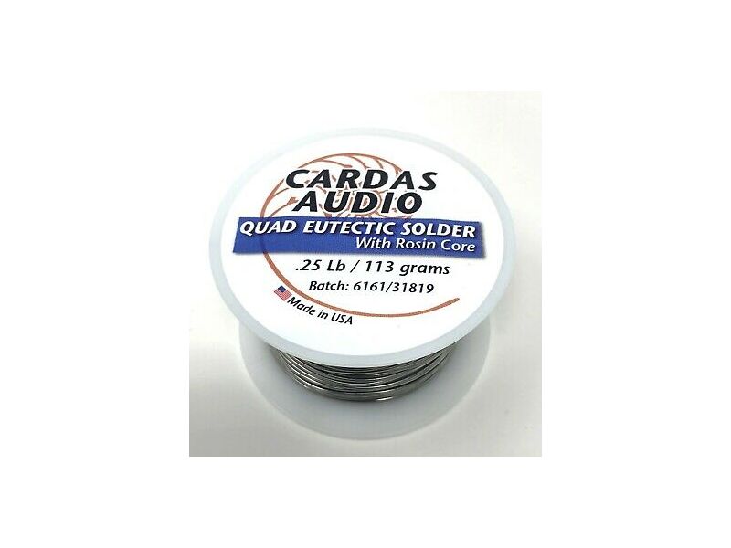 Cardas Quad Eutectic Roll Solder 113gr