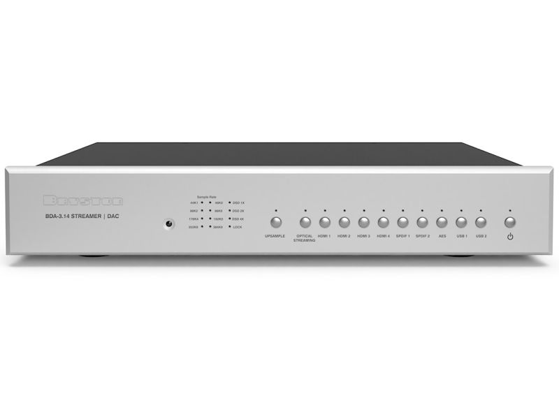 Bryston BDA-3.14 silver - streamer dac