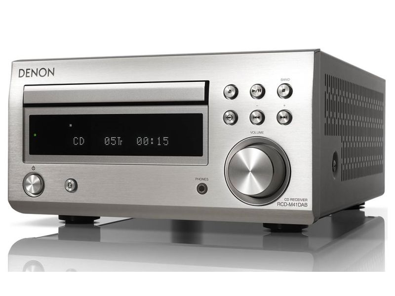 Denon RCD-M41DAB silver - bluetooth