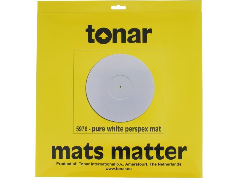 Tonar Pure White Perspex mat