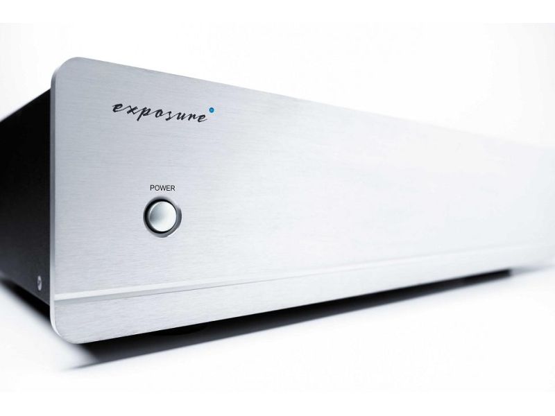 Exposure 3510 stereo power amplifier - silver