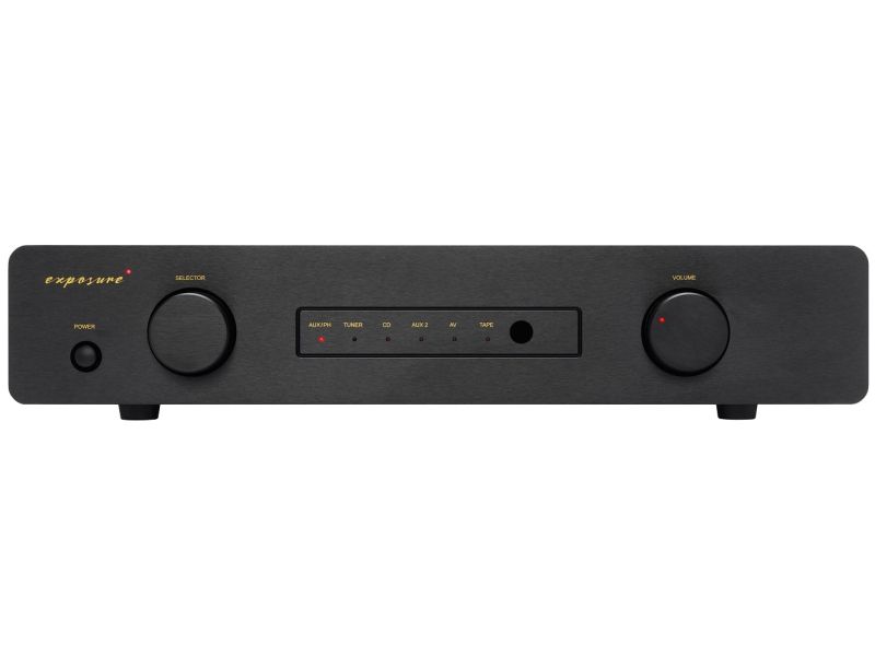 Exposure 3510 preamplifier - black