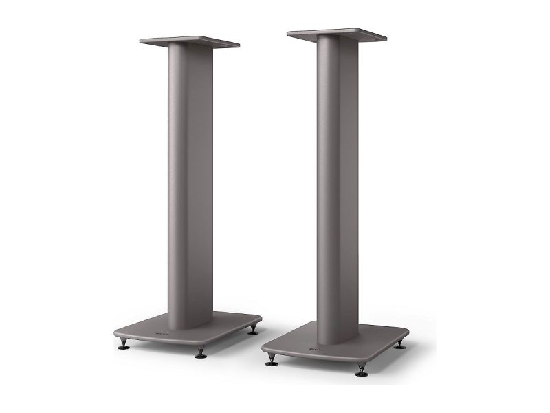 KEF S2 Floor Stands titanium grey