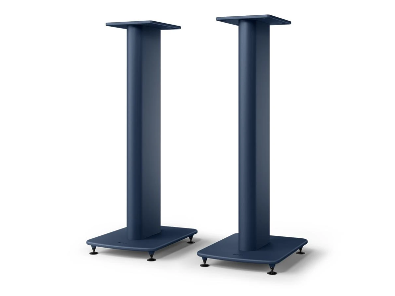 KEF S2 Floor Stands royal blue