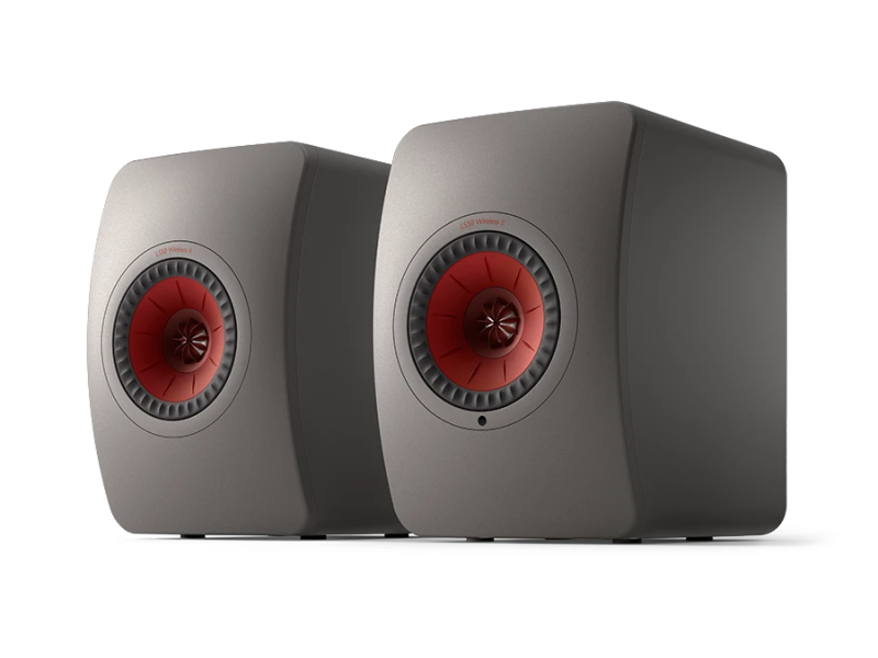 KEF LS50 Wireless II titanium grey