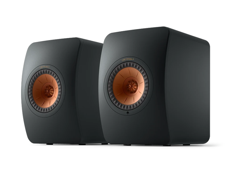 KEF LS50 Wireless II carbon black