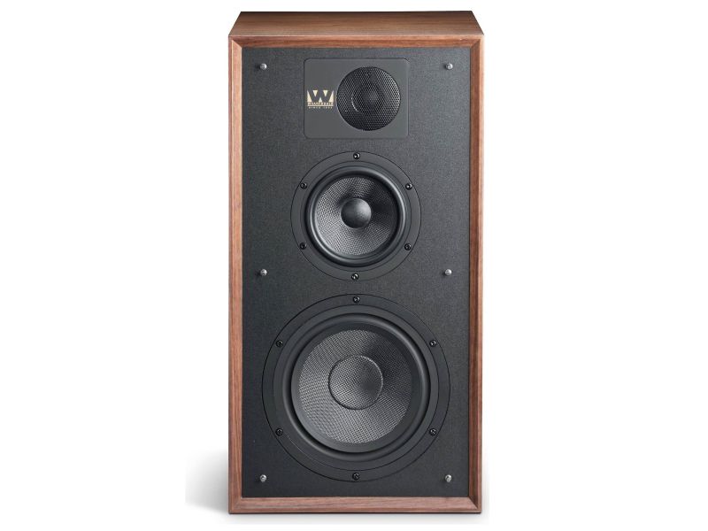 Wharfedale Heritage Linton walnut veneer + Stands