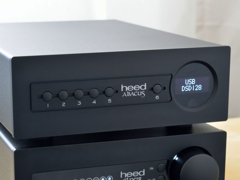 Heed Streaming Abacus dsd usb dac streamer - black