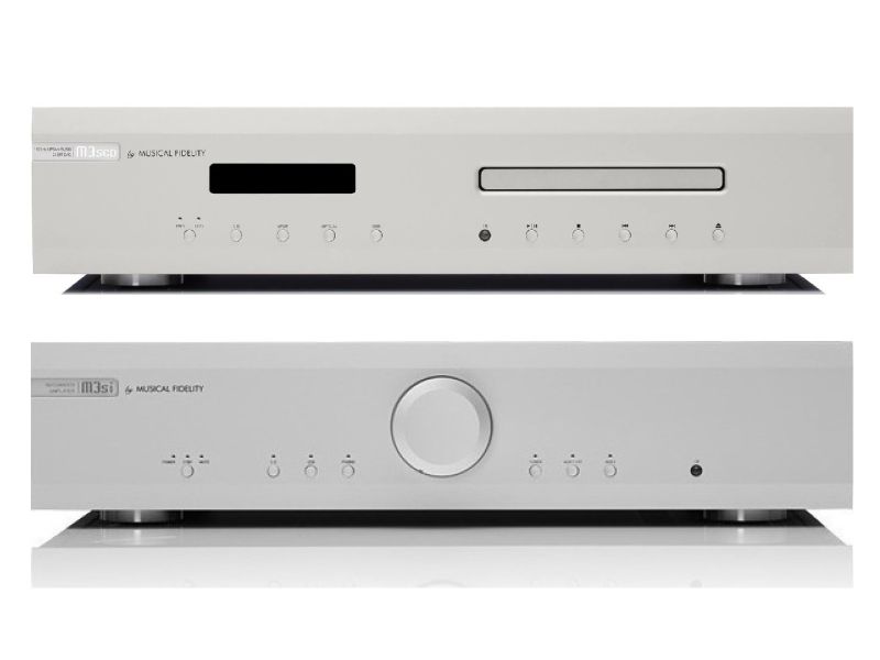 Musical Fidelity M3si + M3scd - silver