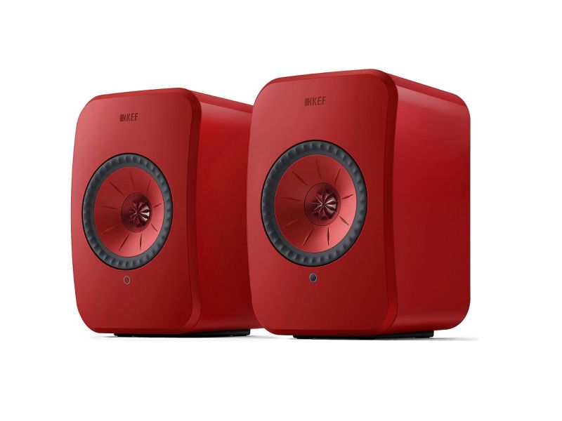 KEF LSX II Wireless lava red