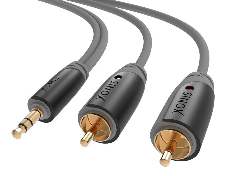 3.5mm mini jack to RCA