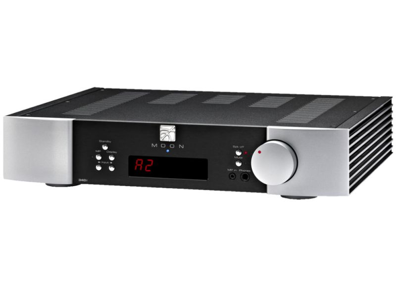 SimAudio Moon-340i D3PX black-silver