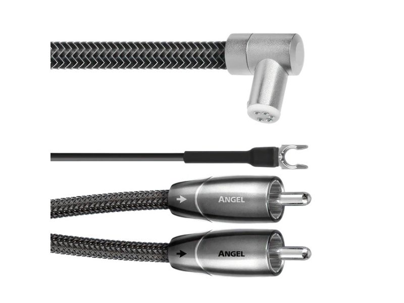 AudioQuest Angel 90° 72vDBS - straight din-rca - 1.2 meter