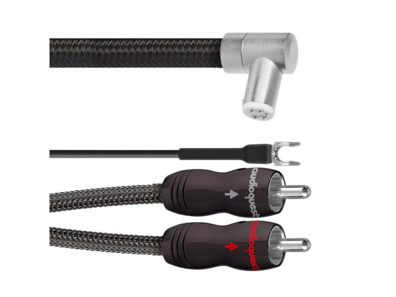 AudioQuest WEL Signature Limited Edition 90° 72vDBS - straight din-rca - 1.2 meter
