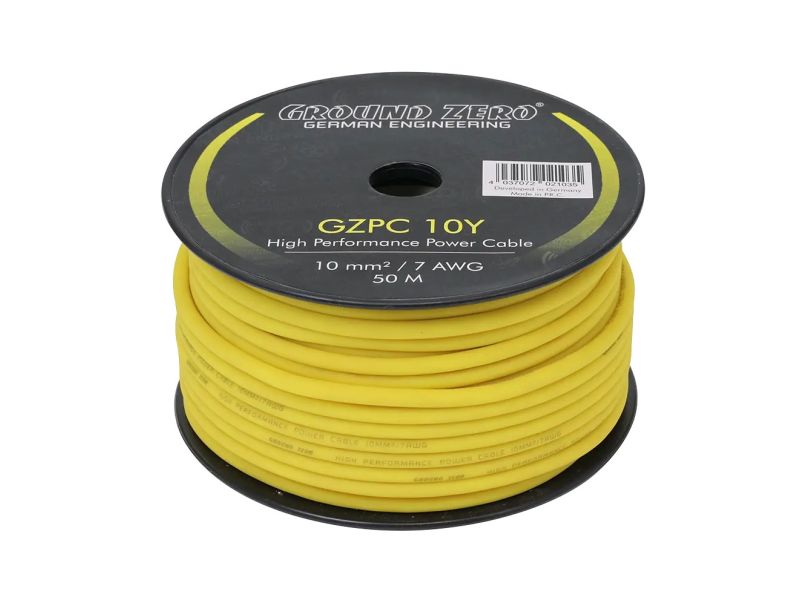 Ground Zero GZPC-10Y 1meter/1μετρο - 7 AWG