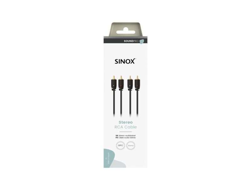 Sinox SXA-04202 rca-rca - 2 μέτρα