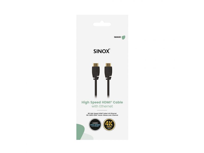 Sinox SOE-03062 - 2 μέτρα HDMI 2.0 UHD 4K/60Hz 18GBps