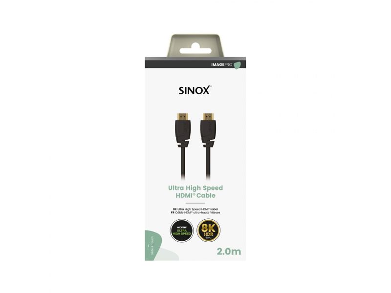 Sinox Pro SXV-03072 - 2 μέτρα HDMI 2.1 UHD 8K/60Hz 48GBps